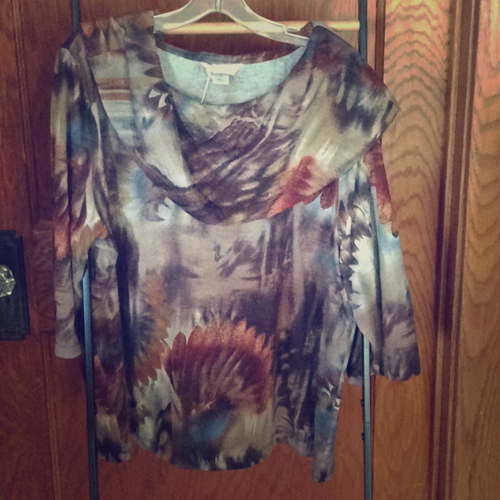 3/4” sleeve blouse